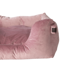 Lit pour chien Velvet Kentucky Vieux rose