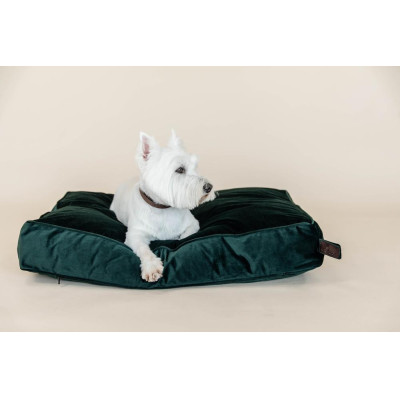 Oreiller pour chien Velvet Kentucky Vert sapin