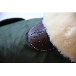 Manteau pour chien Imperméable 300g Kentucky Vert olive Manteau pour chien Imperméable 300g Kentucky Vert olive