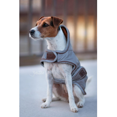 Manteau pour chien rèflèchissant & déperlant Kentucky Argent