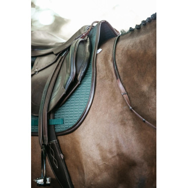 Tapis Kentucky Color Edition Leather jumping Vert olive