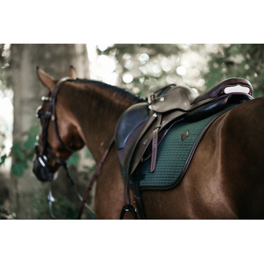Tapis Kentucky Color Edition Leather jumping Vert olive