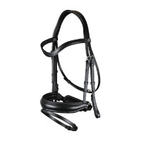 Bridon Muserolle Combinée Large Working By Dy'on Brun Marron