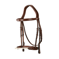 Bridon Muserolle Corde New English Collection by Dy'on Brun