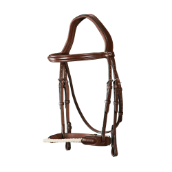 Bridon Muserolle Corde New English Collection by Dy'on Brun