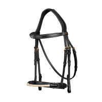 Bridon Muserolle Corde D Collection by Dy'on Noir