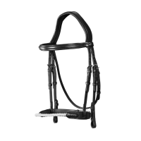 Bridon Muserolle Corde New English Collection by Dy'on Brun Bridon Muserolle Corde New English Collection by Dy'on Brun