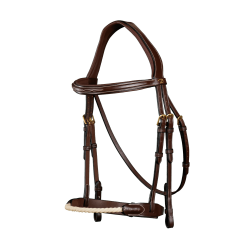 Bridon Muserolle Corde D Collection by Dy'on Brun