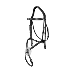 Bridon Muserolle Croisée New English Collection by Dy'on Noir