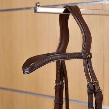 Frontal en V Tressé New English Collection by Dy'on Brun Marron