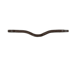 Frontal en V Tressé New English Collection by Dy'on Brun Marron