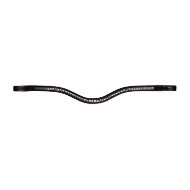 Frontal V Clincher Argenté New English Collection by Dy'on Brun Marron