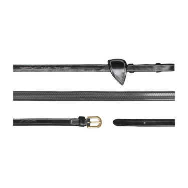 Rênes Caoutchouc 1/2 D Collection by Dy'on Noir