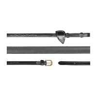 Rênes Caoutchouc 5/8 D Collection by Dy'on Noir