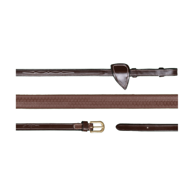 Rênes Caoutchouc 5/8 D Collection by Dy'on Brun