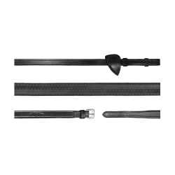 Rênes Caoutchouc 5/8 New English Collection by Dy'on Noir