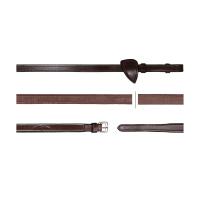 Rênes Hunter 1/2 New English Collection by Dy'on Brun Marron Rênes Hunter 1/2 New English Collection by Dy'on Brun Marron