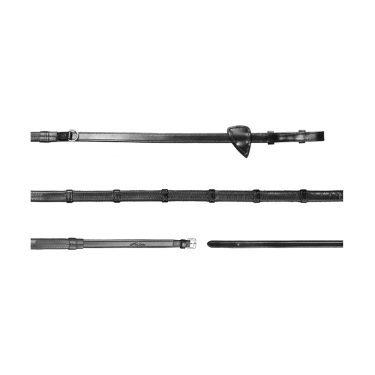 Rênes Howlett Caoutchouc 1/2 Avec 7 Arretoirs New English Collection by Dy'on Rênes Howlett Caoutchouc 1/2 Avec 7 Arretoirs New English Collection by Dy'on