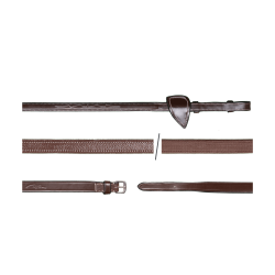 Rênes Hunter 1/2 US Collection by Dy'on Brun Marron