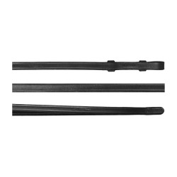 Rênes De Bride Tout Cuir 1/2 Working By Dy'on Noir