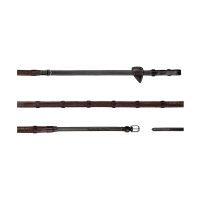 Rênes Howlett Caoutchouc 1/2 Avec 7 Arretoirs Working By Dy'on Brun Marron Rênes Howlett Caoutchouc 1/2 Avec 7 Arretoirs Working By Dy'on Brun Marron