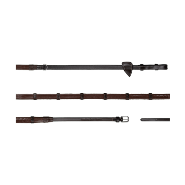 Rênes Howlett Caoutchouc 1/2 Avec 7 Arretoirs Working By Dy'on Rênes Howlett Caoutchouc 1/2 Avec 7 Arretoirs Working By Dy'on