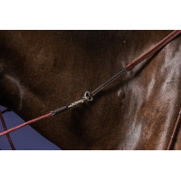 Rênes Gogue Commandé Caoutchouc 1/2 Working By Dy'on Noir