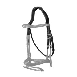 Tétière Avec Sous-gorge New English Collection by Dy'on Noir