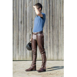 Long Chaps Cuir Dy'on