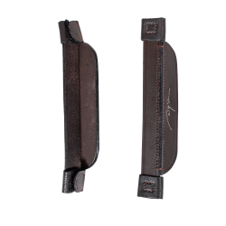 Montants œillères Focus avec surpiqure décorative Dy'on Brun Marron Montants œillères Focus avec surpiqure décorative Dy'on Brun Marron