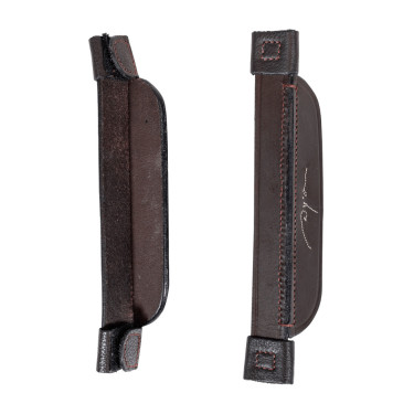 Montants œillères Focus avec surpiqure décorative Dy'on Brun Marron Montants œillères Focus avec surpiqure décorative Dy'on Brun Marron