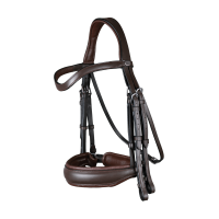 Bride Muserolle Large Mat Working By Dy'on Brun Marron Bride Muserolle Large Mat Working By Dy'on Brun Marron