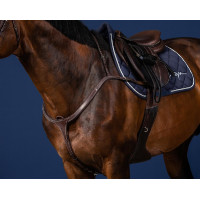 Collier De Chasse Long Pont US Collection by Dy'on Brun Marron Collier De Chasse Long Pont US Collection by Dy'on Brun Marron