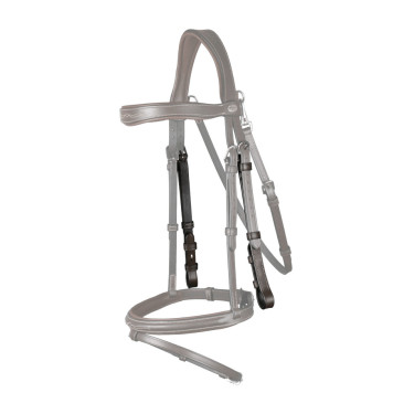 Montants De Mors Avec Couture Crème Working By Dy'on Brun Marron