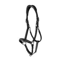 Licol Cuir Extra Souple Working By Dy'on Noir