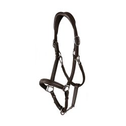 Licol Cuir Extra Souple Working By Dy'on Brun Marron