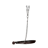 Longe En Cuir Avec Chaine Working By Dy'on Brun Marron