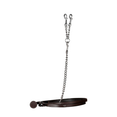 Longe En Cuir Avec Chaine Working By Dy'on Brun Marron