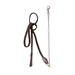 Longe de présentation tressée Working By Dy'on Brun Marron