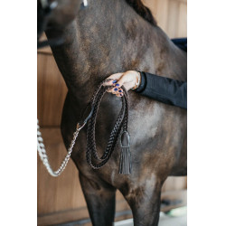 Longe de présentation tressée Working By Dy'on Brun Marron