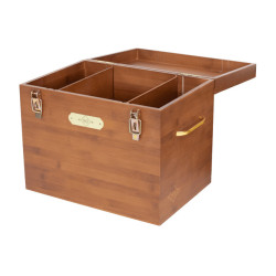 Boîte de pansage Grooming Deluxe by Kentucky Brun Marron