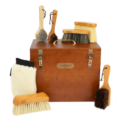 Set Boîte de pansage Grooming Deluxe by Kentucky Brun