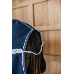 Couverture Heavy Fleece Dy'on Marine Bleu marine