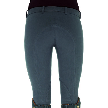 Pantalon Basic femme bas lycra EquiComfort Anthracite Gris Pantalon Basic femme bas lycra EquiComfort Anthracite Gris
