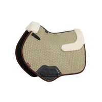 Tapis LeMieux Merino+ Suede Close Contact Square Fern Vert Tapis LeMieux Merino+ Suede Close Contact Square Fern Vert