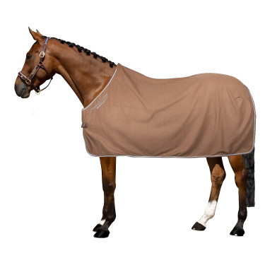 Couverture polaire Imperial Riding Classic Cappuccino Marron