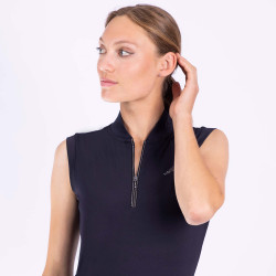 Top Euro-Star Ramona sans manches Marine Bleu marine