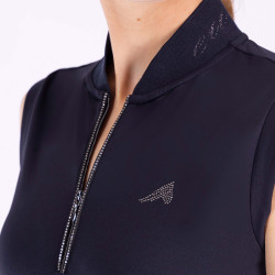 Top Euro-Star Ramona sans manches Marine Bleu marine