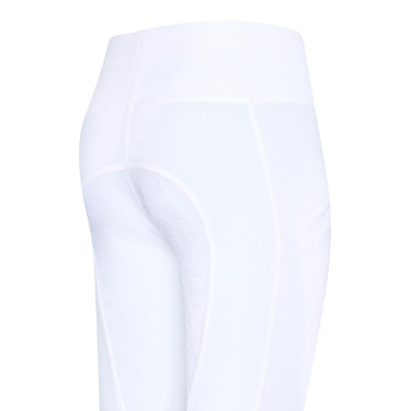 Legging d'équitation Easy Rider Dietse FullGrip enfant Blanc