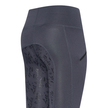 Legging d'équitation Easy Rider Dietse FullGrip enfant Périscope Violet